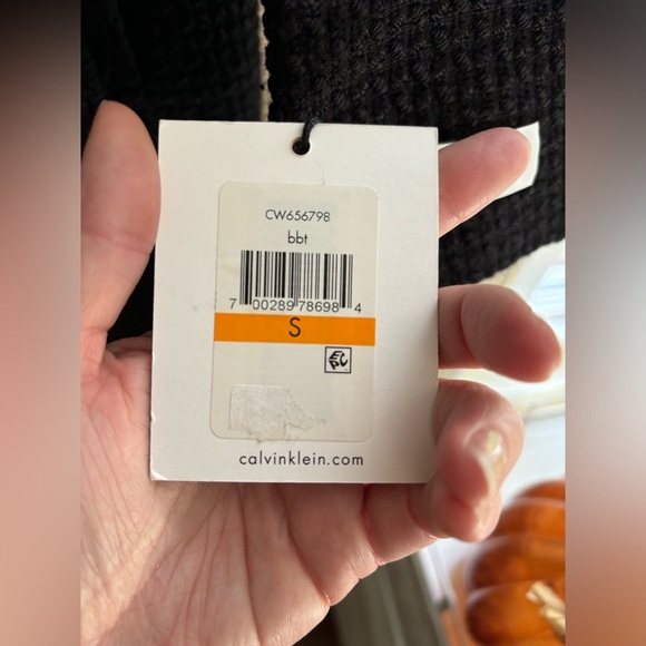 {Calvin Klein} black belted jacket rn#54163 new with tags women's size small - Picture 5 of 14